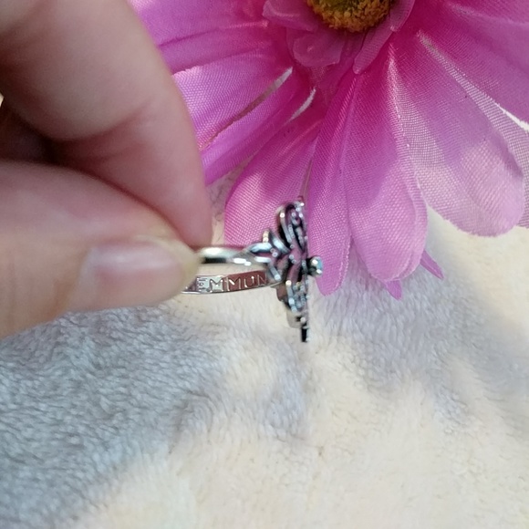 ♦️ B2G1FREE♦️Silver and turquoise Ring - Picture 4 of 6